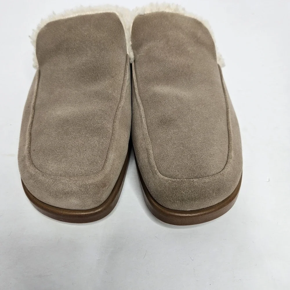 Franco Sarto Mules Fleece Shoes Size 10 M Heel To Toe 11.5" - Picture 6 of 13